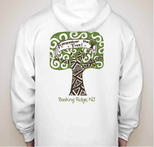 Remember Our Roots! Celebrate the Great White Oak that brought our community together! Fundraiser - unisex shirt design - back