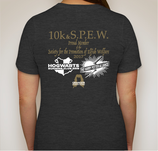 HRC 10K and S.P.E.W. Fundraiser - unisex shirt design - back