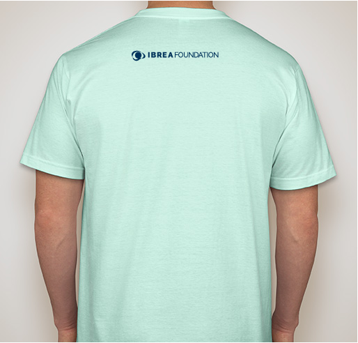 IBREA FOUNDATION Fundraiser - unisex shirt design - back