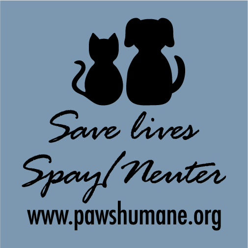 Spay It Forward shirt design - zoomed