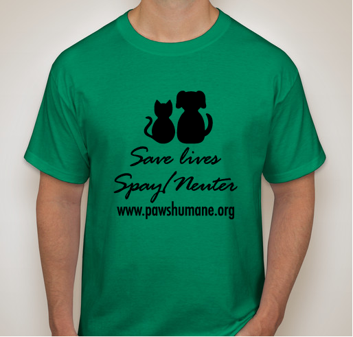 Spay It Forward Fundraiser - unisex shirt design - front