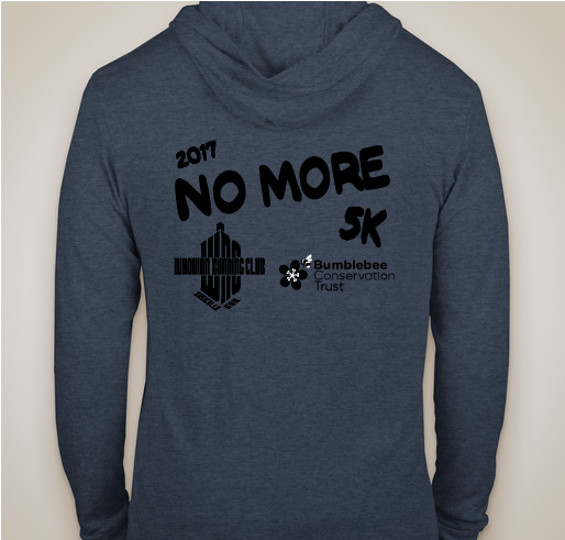 No More 5K Fundraiser - unisex shirt design - back