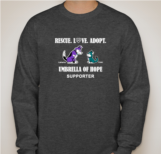 Help us save senior, special needs, medically needy and hospice animals from shelters Fundraiser - unisex shirt design - front