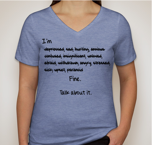 Mental Health Awareness Month Fundraiser - unisex shirt design - front