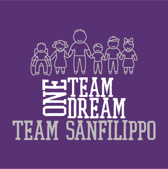 Team Sanfilippo shirt design - zoomed