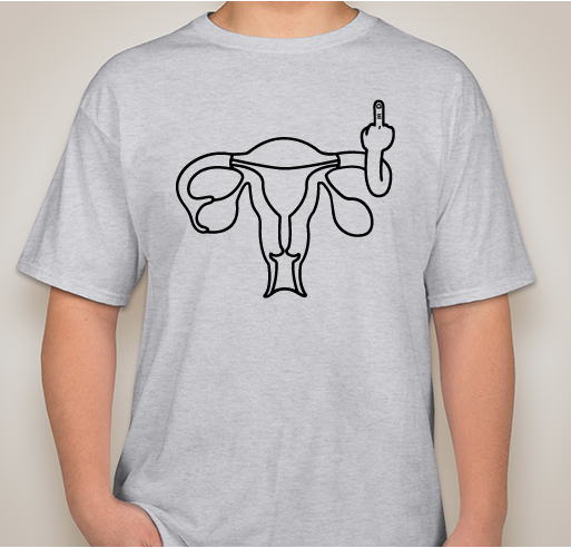 Tory's Angry Uterus Fundraiser - unisex shirt design - front