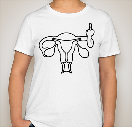 Tory's Angry Uterus Fundraiser - unisex shirt design - front