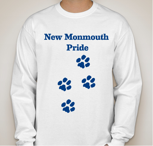 New Monmouth Pride 2017 Fundraiser - unisex shirt design - front