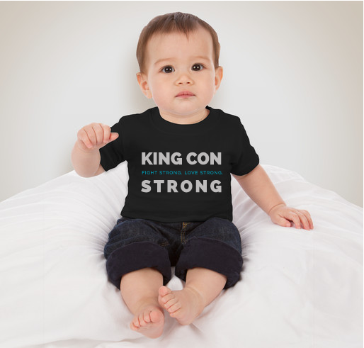 King Con Strong Fundraiser - unisex shirt design - front