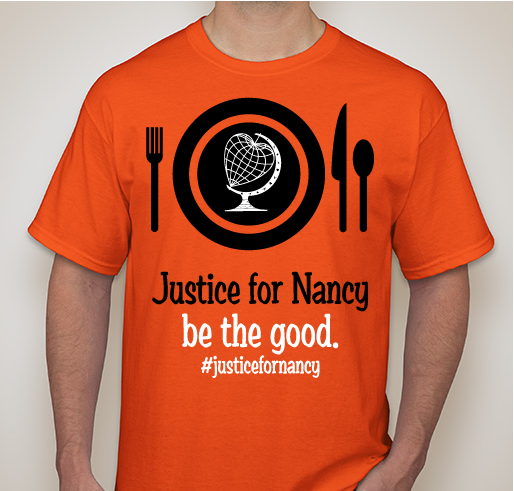 Justice for Nancy 2017 T-Shirts Fundraiser - unisex shirt design - front