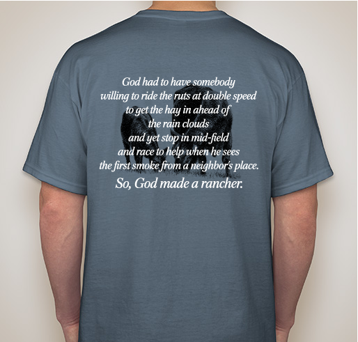 Praying for the Plains Fundraiser - unisex shirt design - back