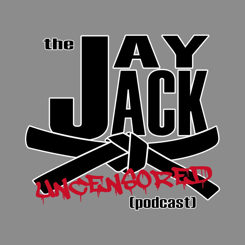 Jay Jack Uncensored Podcast shirt design - zoomed