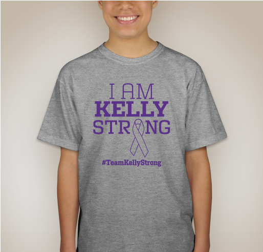 Kelly Strong PMC Fundraiser Fundraiser - unisex shirt design - back