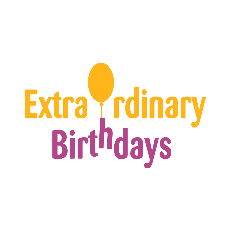 Extra-Ordinary Birthdays Tee shirt design - zoomed