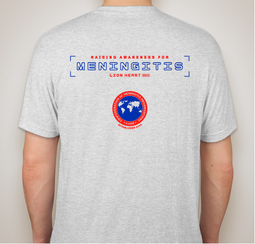 Lion Heart Challenge 17' Fundraiser - unisex shirt design - back