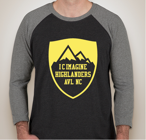 ICI Highlander Sports Booster Kickoff shirt design - zoomed