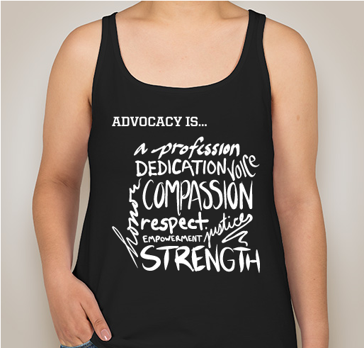 Honor Advocacy Fundraiser - unisex shirt design - front