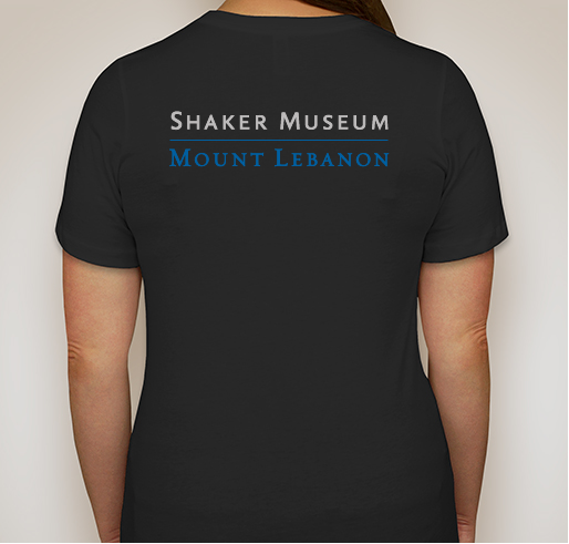 Because She Was a Woman - Shakers and Gender Equality Fundraiser - unisex shirt design - back