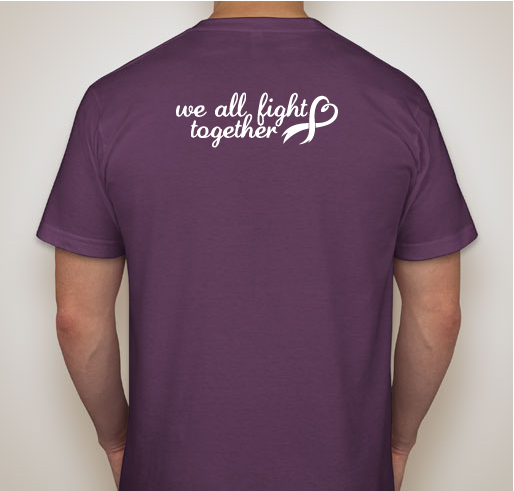 Cystic Fibrosis Foundation - 2017 Great Strides 5K - Team MGD Fundraiser - unisex shirt design - back