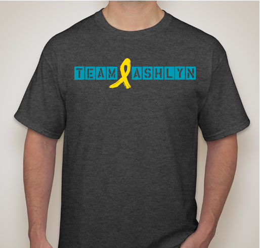 Team Ashlyn Fundraiser - unisex shirt design - front