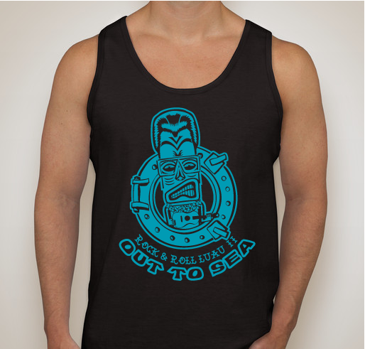 Rock and Roll Luau II: Out to Sea Fundraiser - unisex shirt design - front