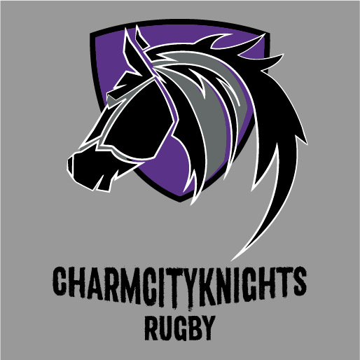 Charm City Knights Supporters! shirt design - zoomed