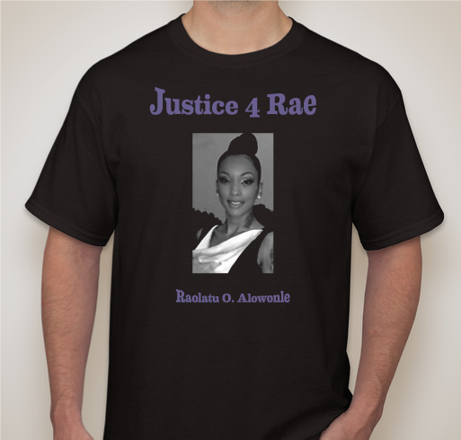 Justice For Rae T-Shirts Fundraiser - unisex shirt design - front