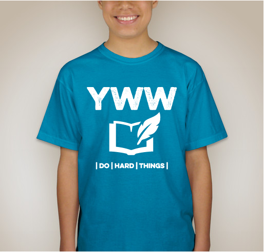 Young Writers With Compassion Fundraiser - unisex shirt design - back