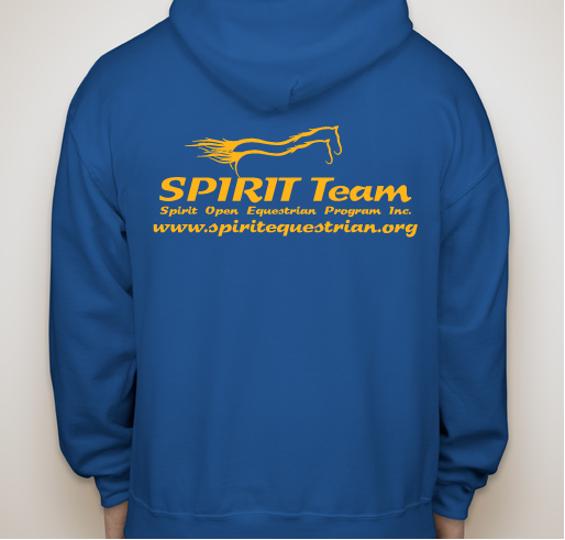 SPIRIT Open Equestrian Program Fundraiser - unisex shirt design - back
